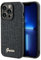 Guess GUHCP13LPMSDGSK Hülle für iPhone 13 Pro / 13 6.1 Schwarz hardcase Disco Metal Script