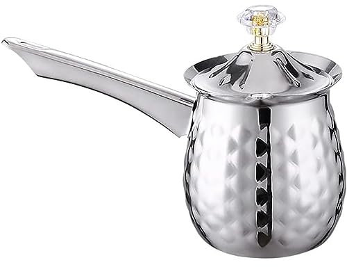 RUTAVM Türkisches Kaffeeset, Kaffeemaschine, Türkische Kaffeekanne, Handgefertigt, Arabisch-griechisch, Vintage-Kaffeemaschine Mit Herdplatte, Geschenke Für Kaffeeliebhaber, Traditionelle
