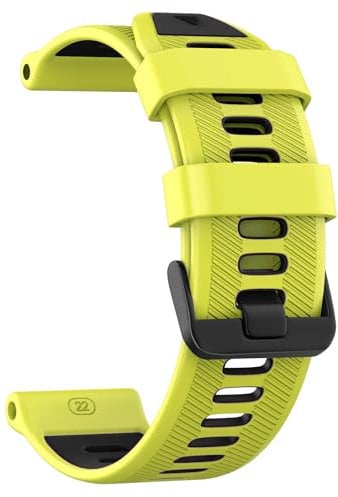 U-LIMVE Armband für Garmin Forerunner 965/Forerunner 955/Forerunner 945/Forerunner 935, Weiches Silikon 22mm Ersatzarmband