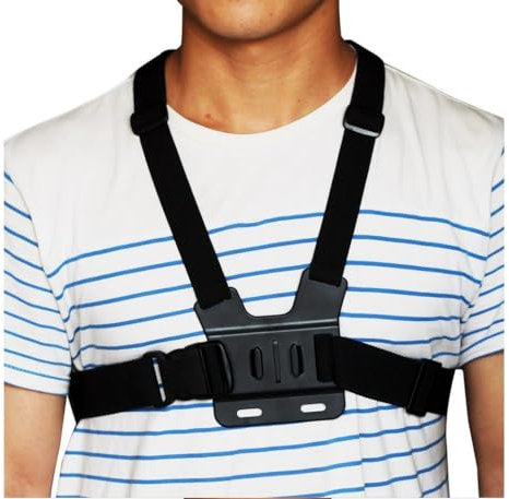 Brustgurt Halterung Chest Mount Strap Belt Harness für Sportkameras Brust Gurt Halter Halterung für GoPro Hero 1 2 3 3+ 4/ SJCAM