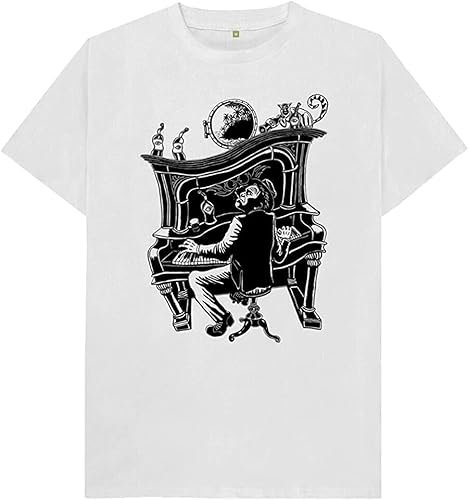 ZY-GLOVES ERSAN Quarry Tom Waits The Piano Has Been Drinking - T-ShirtWhite White L