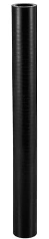 QUARKZMAN 1 Pièce Tuyau En Silicone Noir Universel De 22mm (0,87) De Diamètre Intérieur Et De 300mm (11,81) De Longueur À 0 Degré