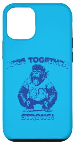 Hülle für iPhone 13 Affen zusammen stark! Meme Stonks Aktienhändler Hodler Degen