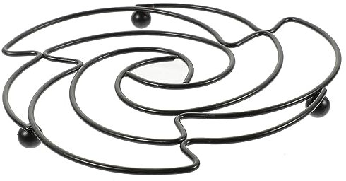 Amosfun Iron Art Heat Insulation Pad Pot Dish Bowl Pad Table Placemat Heat Resistant Mat Kitchen Trivet Home Decor