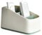 Remote Control Holder with 4 Compartments Remote Caddy for Table 3.9x7.1x3.9 Inch Non Slip TV Remote Holder ABS Remote Caddy for Living Room Media Player