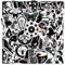 52 Stück Hexe Sticker Schwarz Weiß Sticker Set, Wasserfest Graffiti Aufkleber,Witchy für Laptop Skateboard Koffer Helm Auto Fahrrad Handy Scrapbook,Geschenk für Kinder Teenager Erwachsene