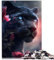 Puzzle für Erwachsene, 2000 Teile, „The Pink Black Panther“, Puzzlespiel, tolles Geschenk für die ganze Familie, 70 x 100 cm, für 14-Jährige