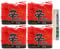 SPIRITCROWD Korean Noodle Set - Shin Ramen Gourmet Spicy Instant Noodle 120g (Pack of 20) with Chopsticks