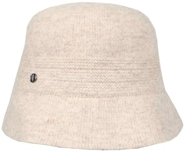 LOEVENICH Glockenhut | Wollmischung | Damen | OneSize | Modisches Accessoire für Herbst & Winter