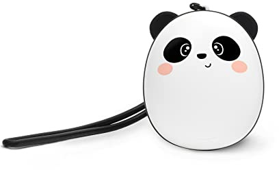 Legami - Auricolari Bluetooth, Tema Panda, Cuffie senza Fili wireless, Connessione automatica iOS e Android, doppio Microfono integrato, Sensore touch, Cavo di Ricarica incluso