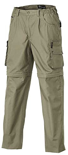 Pinewood Sahara Zip-Off-Hose, Unisex, Unisex – Erwachsene, Sahara Zip-Off, kaki, 60