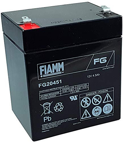 Fiamm - Batterie plomb AGM FG20451 12V 4.5Ah - Batterie(s)