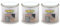 Bondex Holzpaste 3x150g Holzpaste Holzkitt Reparaturpaste zum ausbessern von Risse Löcher Kratzer Laminat Parkett Möbel und Holz (weiss)