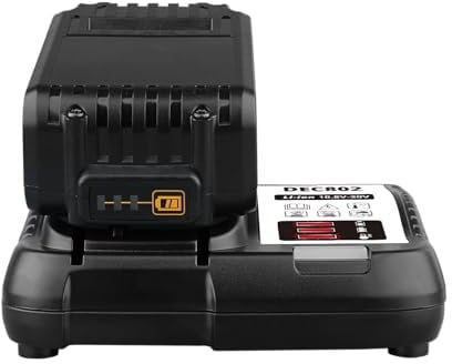 VANON DCB112 2A Li-Ion 12V~18V Battery Fast Charger Replacement for Dewalt DCB205 DCB206 DCB203BT DCB204BT DCB127 DCB101 DCB102 DCB203 DCB105 DCB200 DCB201 Batteries Charger (UK Plug)
