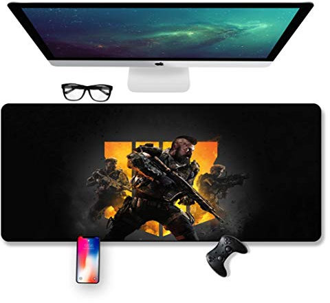 IGIRC Mouse Mat call-of-duty Speed Gaming Mouse Pad | XXL Mousepad |700 x 300mm Large Size| 2mm-Thick Base | Perfect precision and speed, B