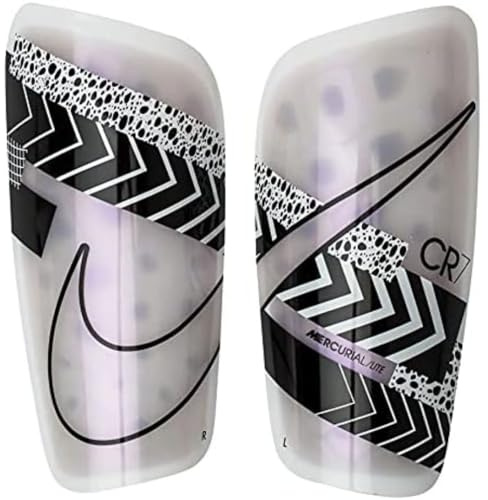 Nike Cr7 MERC Lt Grd - Ho20 Schienbeinschoner White/Black/Iridescent M