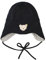 Steiff Unisex Baby Bommel Beanie-Mütze, Navy, 47