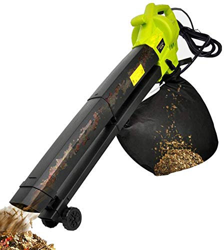 lkpqdwqz 3 in 1 kabelgebundenes elektrisches Gebläse/Mulcher/Vakuum 3000W High Power mit 40L Fangsack Blau (Size : 30m Wire) (3m Wire) (15m Wire)