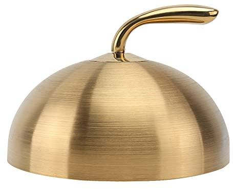 GANAZONO Stainless Steel Steak Cover 7.87in Basting Dome with Handle Round Basting Cover for Oil Splash Protection Steam Retention Even Cooking Bbq Grill Kitchen and Hotel Use