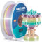 GIANTARM Silk PLA Filament 1.75mm, 3D Drucker Filament PLA 1kg Spule, Silk Regenbogen