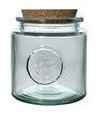 CRISTALICA Vorratsglas Mir Korkdeckel 3er-Set Authentic 800 ml Recycling-Glas