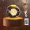 CHEVVY LED-Kristallkugel Lampe 3D Kristallkugel Nachtlicht Weihnachten 60MM 16 Farben Dimmbare Mit Holzsockel USB 3D Planeten Kristallkugel Nachtlicht für Kinder Valentinstag Geschenke