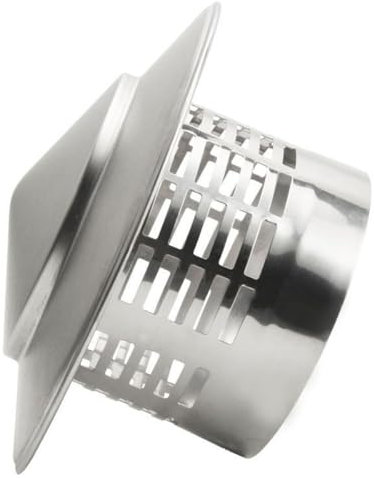 CHEMYO Schornsteinkappe Edelstahl, Dach Regen Abdeckung, Kamin Im Freien Obere Abdeckung des Schornsteins, Freien Regenhut (Größe : 75mm/2.9in)