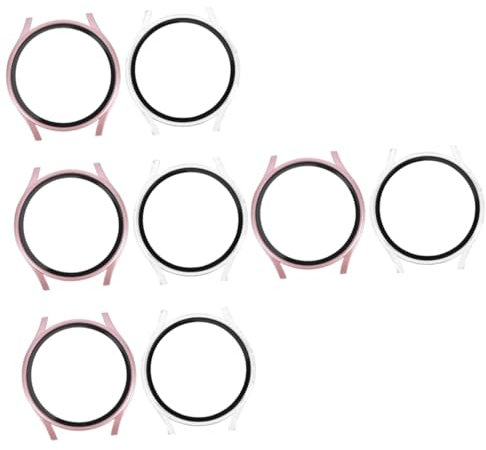 OSALADI 8stücke Abnehmbarer Uhren Schutz Case Kompatibel Mit Watch Kratzfest Transparentes Design Installieren Allround Schutz Für Alltag