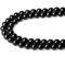 XIANNVXI 8mm Naturstein Obsidian Perlen zum Auffädeln mit Loch Runde Kristalle Edelsteine zum Auffädeln Schwarz Perlen für Armbänder Ketten DIY Schmuck Basteln (ca. 47 Stück)