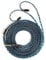 ZS10 Pro 2M Long In Ear Monitor IEM Earphone Cable,KBEAR ST12 PLUS Headphone,4N high-purity ofc silver-plated Upgrade Earphones Wire Cable for ZS10 PRO X ZSN PRO X AS24 (2PIN 3.5, Blue, 2.0m)