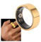 Annadue Smart Ring für Frauen, Anillo Inteligente para Hombre, Aktivitäts Fitness Tracker mit Sportmodi, Kalorien-Übungsüberwachung, Schlafring (Gold) (9 Größe)