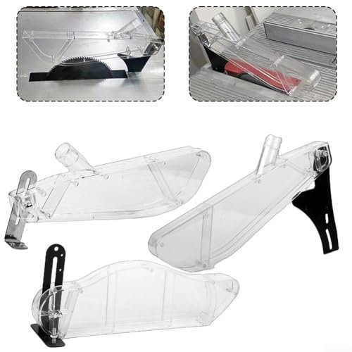 Table Saw Protective Cover Anti Dust Guard for Woodworking Safety Shell Fits 10 Inch Saws (C)