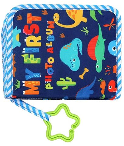 Stoffalbum für Kinder, Album für das erste Jahr, Fotobuch der Erinnerungen, niedliches Fotobuch aus Stoff, Familienalbum aus weichem Stoff für Kinder, Erinnerungen an das erste Jahr für den Sv