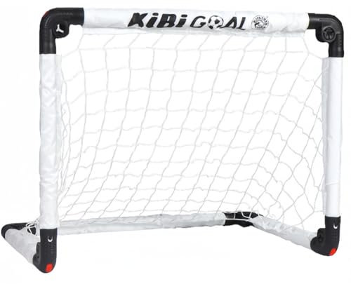 KiBiGOAL Mini Fußballtor Kinder Fussballtor, klappbar kleines Fußballtor 60x45cm, Kleines Fussballtor Kinder für Indoor und Outdoor, Mini Fußball Spielzeug Geschenk für Baby
