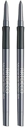 ARTDECO Mineral Eye Styler - Eye Liner langanhaltend mit integriertem Spitzer, für empfindliche Augen, wischfest - 1 x 0,4g (Packung mit 2)