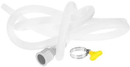 Hemobllo Air Conditioner Drain Hose 1.5m PVC Condensate Tube for Washing Machine Flexible Extension Pipe