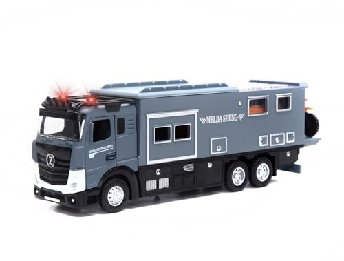 funnykid Spielzeug-Baufahrzeug -halbmetallisches Modell füir Kinder ab 4 Jahren, idealesWeihnachtsgeschenk für Jungen 4 5 6 7 8 9 Jahre, geeignet für drinnen & drauBen，Blau