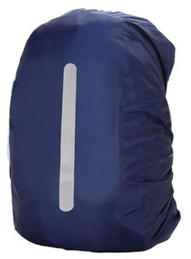 USOHJZ 2 Stück reflektierende Regenhülle for Rucksäcke, wasserdichte Tasche, Tarnmuster, taktischer Outdoor-Regenschutz for Camping, Wandern, Klettern, Staubschutz(Color 2,30L)