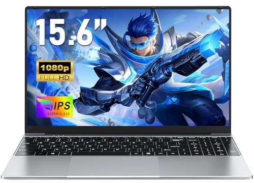 NIAKUN PC Portatile Laptop Processor i3 1025G1(1.2 a 3.4Ghz), 15.6 Pollici RAM 16GB SSD 1TB Computer Portatile, 6000Mah/Tastiera Completa Retroilluminata/RJ45/Type-C