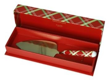 BRANDANI Pala Dolce Coccole in Acciaio con Manico in Ceramica 26 cm