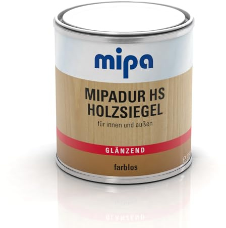 MIPA Mipadur HS Holzsiegel Klarlack glänzend farblos 750 ml Holzlasur