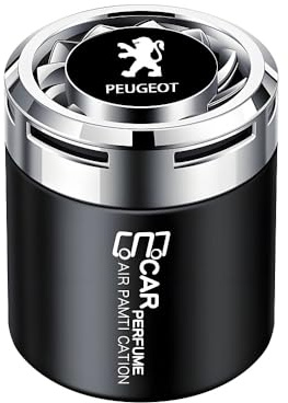 Diffuseur Parfum Voiture pour Peugeot 206 307 308 3008 207 208 407 508 2008 5008 107, Désodorisant Intérieur Aromathérapie Solide Anti-Odeur pour Auto, Bureau et Maison,Cologne (Strong)