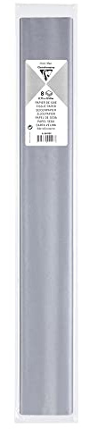 Clairefontaine Seidenpapier 0.75 x 0.50 m metallic silver