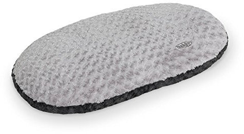 Nobby Kissen oval SEOLI dunkelgrau / hellgrau L x B: 80 x 49 cm