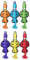 Multipet Cross-Ropes Duck Tough Dog Toy 11.5 (Assorted Color, 1 Pack)