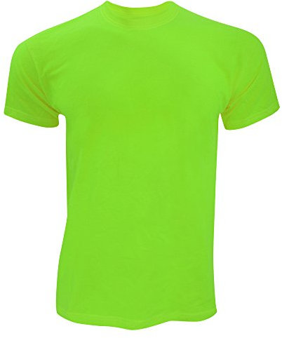 Fruit of the Loom Screen Stars Mens Original Short Sleeve T-Shirt (S) (Lime)