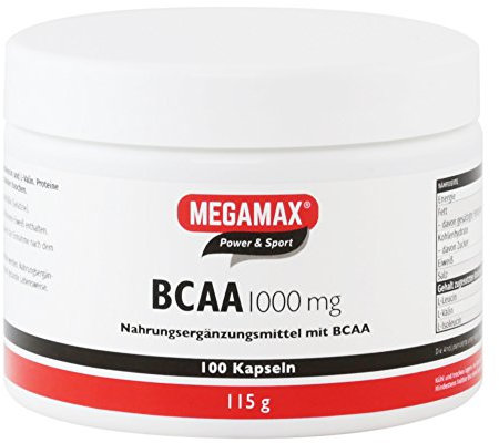MEGAMAX BCAA 1000 mg lmit BCAA PZN 14132113