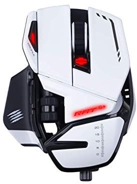 Madcatz SOURIS GAMING RAT 6+ BLANCHE