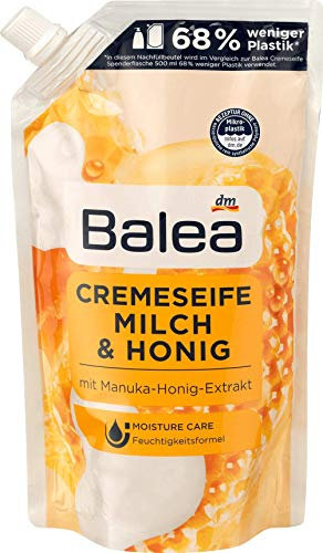 Balea Flüssigseife Milch & Honig Nachfüllpackung, 1 x 500 ml