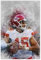 500 Teile Puzzle Patrick Mahomes II Fußballplakat Sport (5) Holz Puzzle Erwachsene Stress Freisetzung Spiel 500 Piece 20.4x15inch(52x38cm) Kein Rahmen